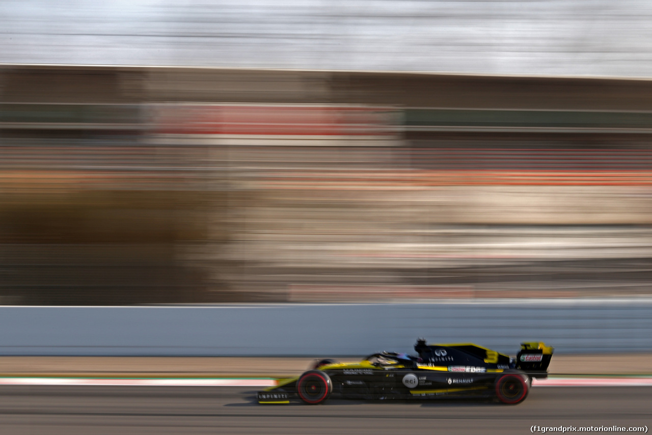 TEST F1 BARCELLONA 28 FEBBRAIO, Daniel Ricciardo (AUS), Renault F1 Team 
28.02.2019.