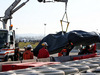 TEST F1 BARCELLONA 28 FEBBRAIO, The Red Bull Racing RB15 of Pierre Gasly (FRA) Red Bull Racing is recovered back to the pits on the back of a truck.
28.02.2019.
