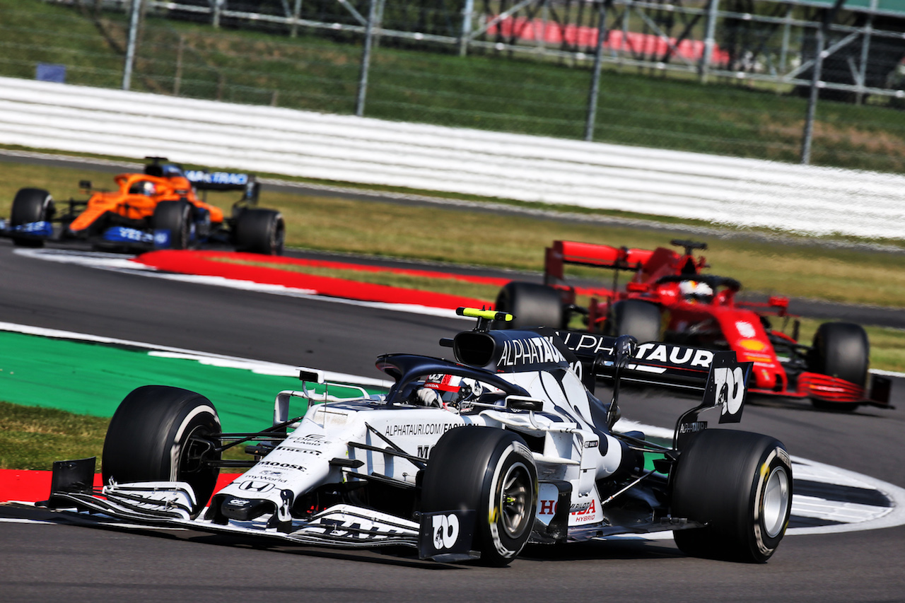 GP 70esimo ANNIVERSARIO, Pierre Gasly (FRA) AlphaTauri AT01.
09.08.2020. Formula 1 World Championship, Rd 5, 70th Anniversary Grand Prix, Silverstone, England, Gara Day.
- www.xpbimages.com, EMail: requests@xpbimages.com © Copyright: Batchelor / XPB Images