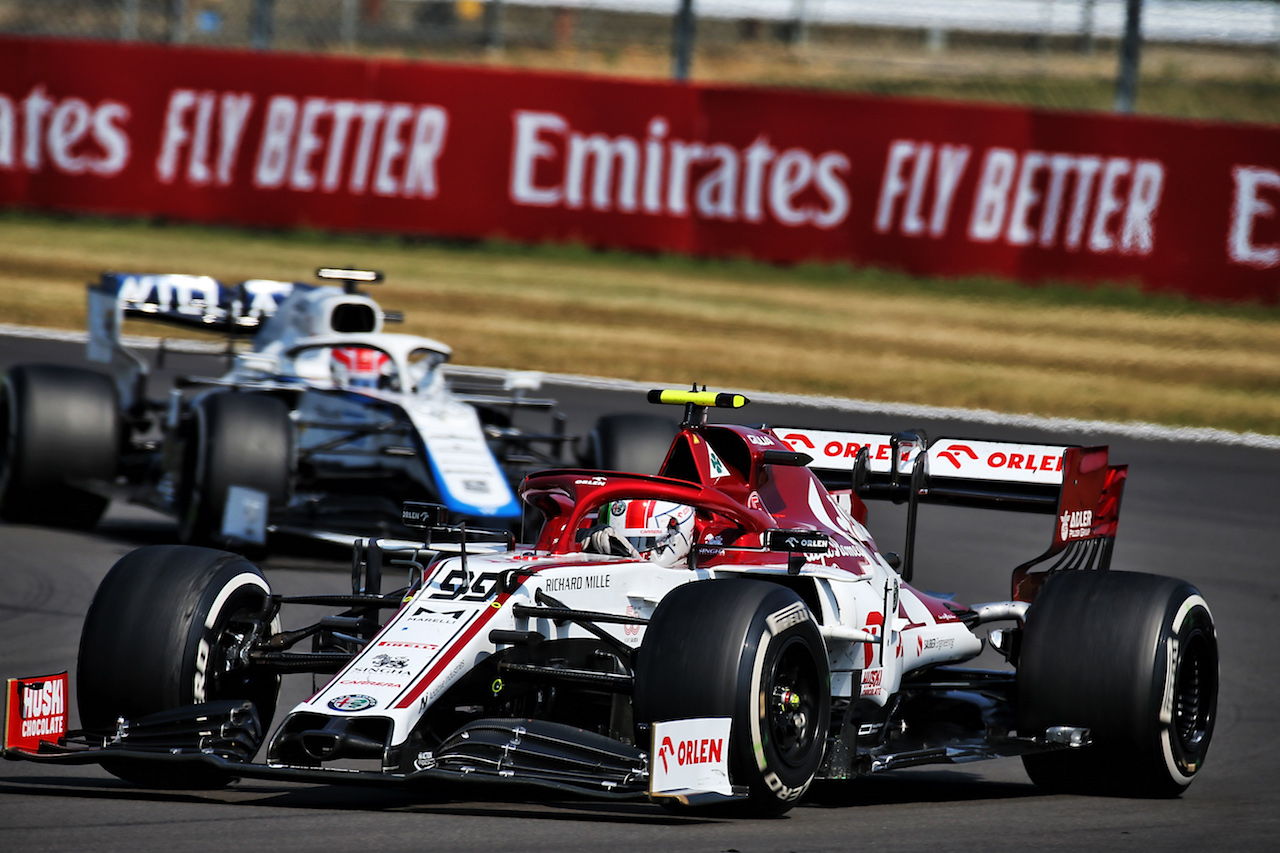 GP 70esimo ANNIVERSARIO, Antonio Giovinazzi (ITA) Alfa Romeo Racing C39.
09.08.2020. Formula 1 World Championship, Rd 5, 70th Anniversary Grand Prix, Silverstone, England, Gara Day.
- www.xpbimages.com, EMail: requests@xpbimages.com © Copyright: Batchelor / XPB Images