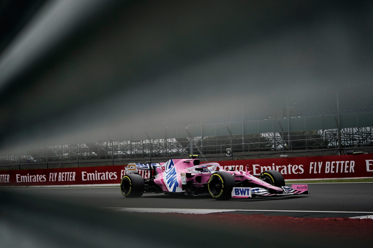 GP 70esimo ANNIVERSARIO, Lance Stroll (CDN) Racing Point F1 Team RP20.                               
08.08.2020. Formula 1 World Championship, Rd 5, 70th Anniversary Grand Prix, Silverstone, England, Qualifiche Day.
- www.xpbimages.com, EMail: requests@xpbimages.com © Copyright: Dungan / XPB Images