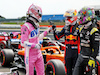 GP 70esimo ANNIVERSARIO, (L to R): Nico Hulkenberg (GER) Racing Point F1 Team celebrates his third position in qualifying parc ferme with Max Verstappen (NLD) Red Bull Racing e Daniel Ricciardo (AUS) Renault F1 Team.
08.08.2020. Formula 1 World Championship, Rd 5, 70th Anniversary Grand Prix, Silverstone, England, Qualifiche Day.
- www.xpbimages.com, EMail: requests@xpbimages.com © Copyright: Batchelor / XPB Images