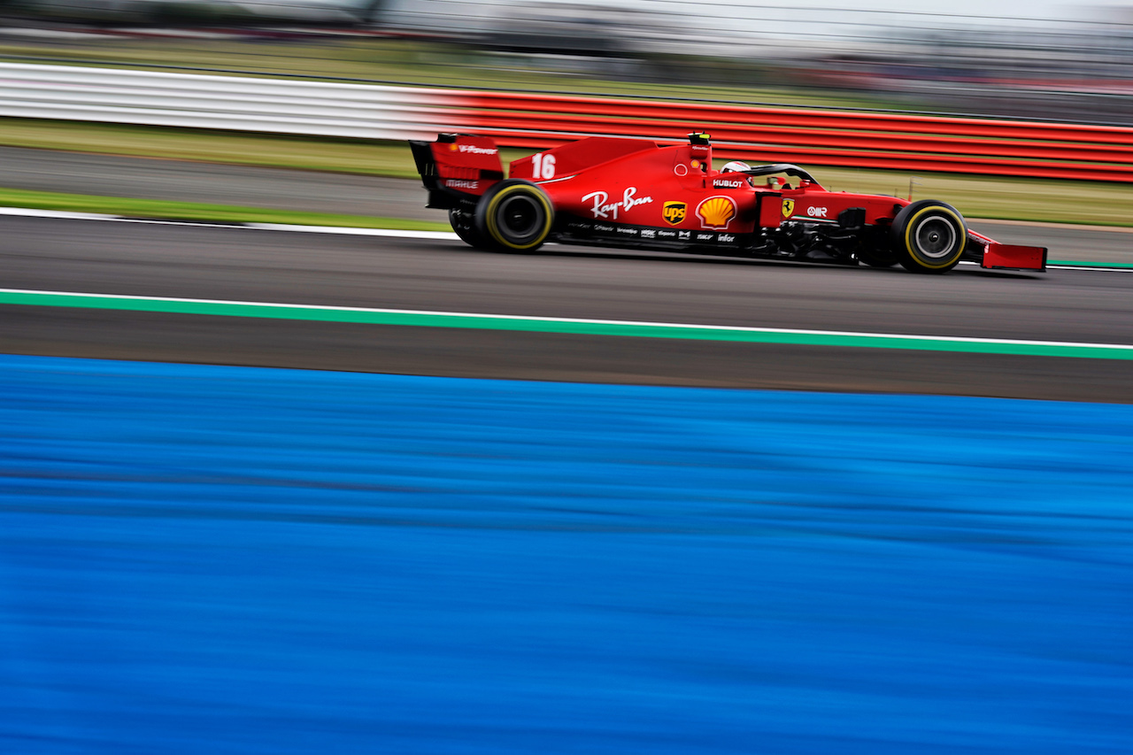 GP 70esimo ANNIVERSARIO, Charles Leclerc (MON) Ferrari SF1000.                               
07.08.2020. Formula 1 World Championship, Rd 5, 70th Anniversary Grand Prix, Silverstone, England, Practice Day.
- www.xpbimages.com, EMail: requests@xpbimages.com © Copyright: Dungan / XPB Images