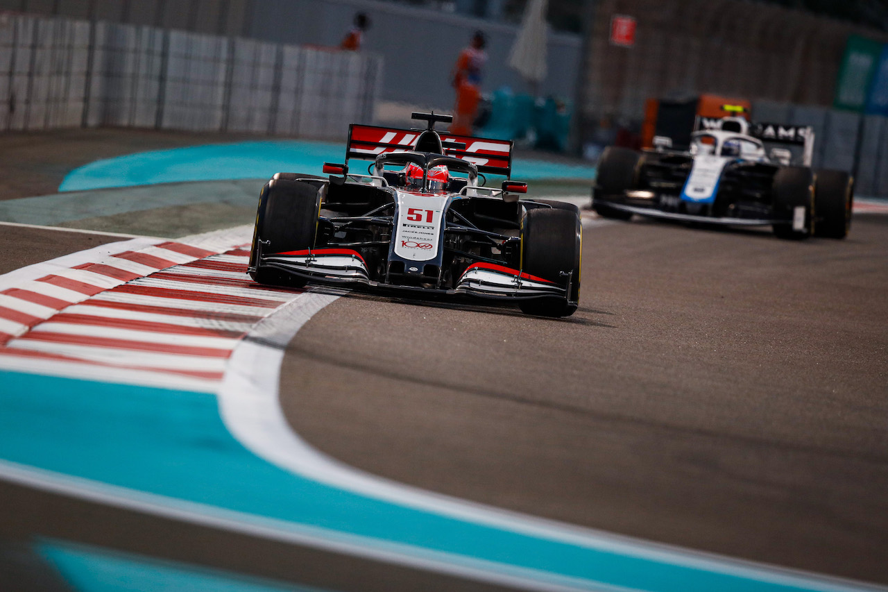 GP ABU DHABI, Pietro Fittipaldi (BRA) Haas VF-19.
13.12.2020. Formula 1 World Championship, Rd 17, Abu Dhabi Grand Prix, Yas Marina Circuit, Abu Dhabi, Gara Day.
- www.xpbimages.com, EMail: requests@xpbimages.com © Copyright: FIA Pool Image for Editorial Use Only