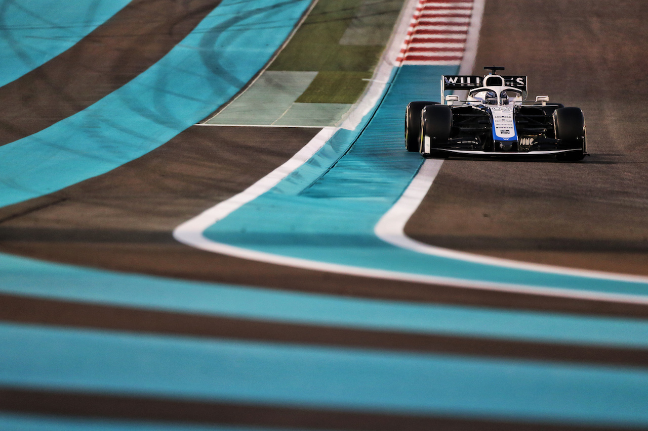 GP ABU DHABI, George Russell (GBR) Williams Racing FW43.
13.12.2020. Formula 1 World Championship, Rd 17, Abu Dhabi Grand Prix, Yas Marina Circuit, Abu Dhabi, Gara Day.
- www.xpbimages.com, EMail: requests@xpbimages.com © Copyright: Moy / XPB Images