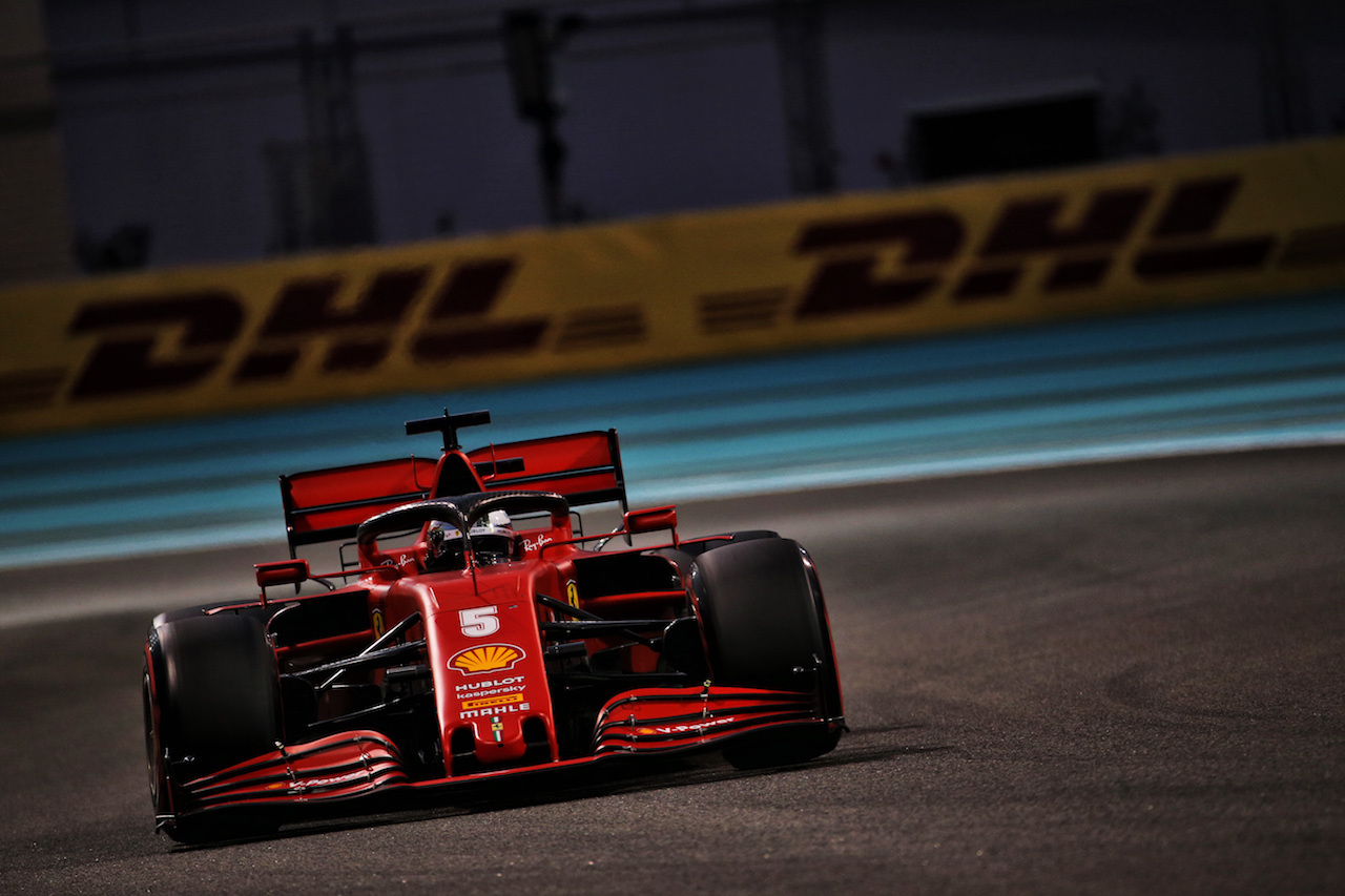 GP ABU DHABI, Sebastian Vettel (GER) Ferrari SF1000.
12.12.2020. Formula 1 World Championship, Rd 17, Abu Dhabi Grand Prix, Yas Marina Circuit, Abu Dhabi, Qualifiche Day.
- www.xpbimages.com, EMail: requests@xpbimages.com © Copyright: Batchelor / XPB Images