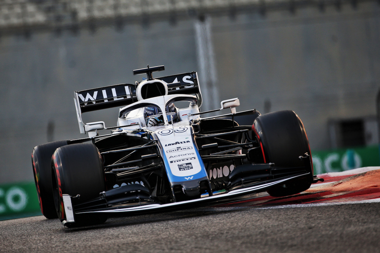 GP ABU DHABI, George Russell (GBR) Williams Racing FW43.
12.12.2020. Formula 1 World Championship, Rd 17, Abu Dhabi Grand Prix, Yas Marina Circuit, Abu Dhabi, Qualifiche Day.
- www.xpbimages.com, EMail: requests@xpbimages.com © Copyright: Batchelor / XPB Images