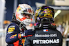 GP ABU DHABI, (L to R): Max Verstappen (NLD) Red Bull Racing celebrates his pole position in qualifying parc ferme with Lewis Hamilton (GBR) Mercedes AMG F1.
12.12.2020. Formula 1 World Championship, Rd 17, Abu Dhabi Grand Prix, Yas Marina Circuit, Abu Dhabi, Qualifiche Day.
- www.xpbimages.com, EMail: requests@xpbimages.com © Copyright: Moy / XPB Images