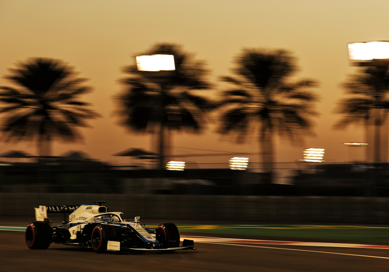 GP ABU DHABI, George Russell (GBR) Williams Racing FW43.
11.12.2020. Formula 1 World Championship, Rd 17, Abu Dhabi Grand Prix, Yas Marina Circuit, Abu Dhabi, Practice Day.
- www.xpbimages.com, EMail: requests@xpbimages.com © Copyright: Batchelor / XPB Images