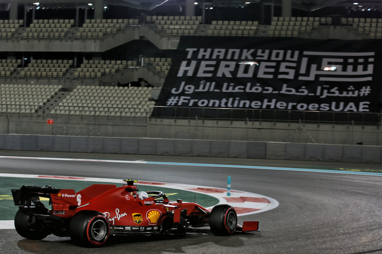 GP ABU DHABI, Charles Leclerc (MON) Ferrari SF1000.
11.12.2020. Formula 1 World Championship, Rd 17, Abu Dhabi Grand Prix, Yas Marina Circuit, Abu Dhabi, Practice Day.
- www.xpbimages.com, EMail: requests@xpbimages.com © Copyright: Batchelor / XPB Images
