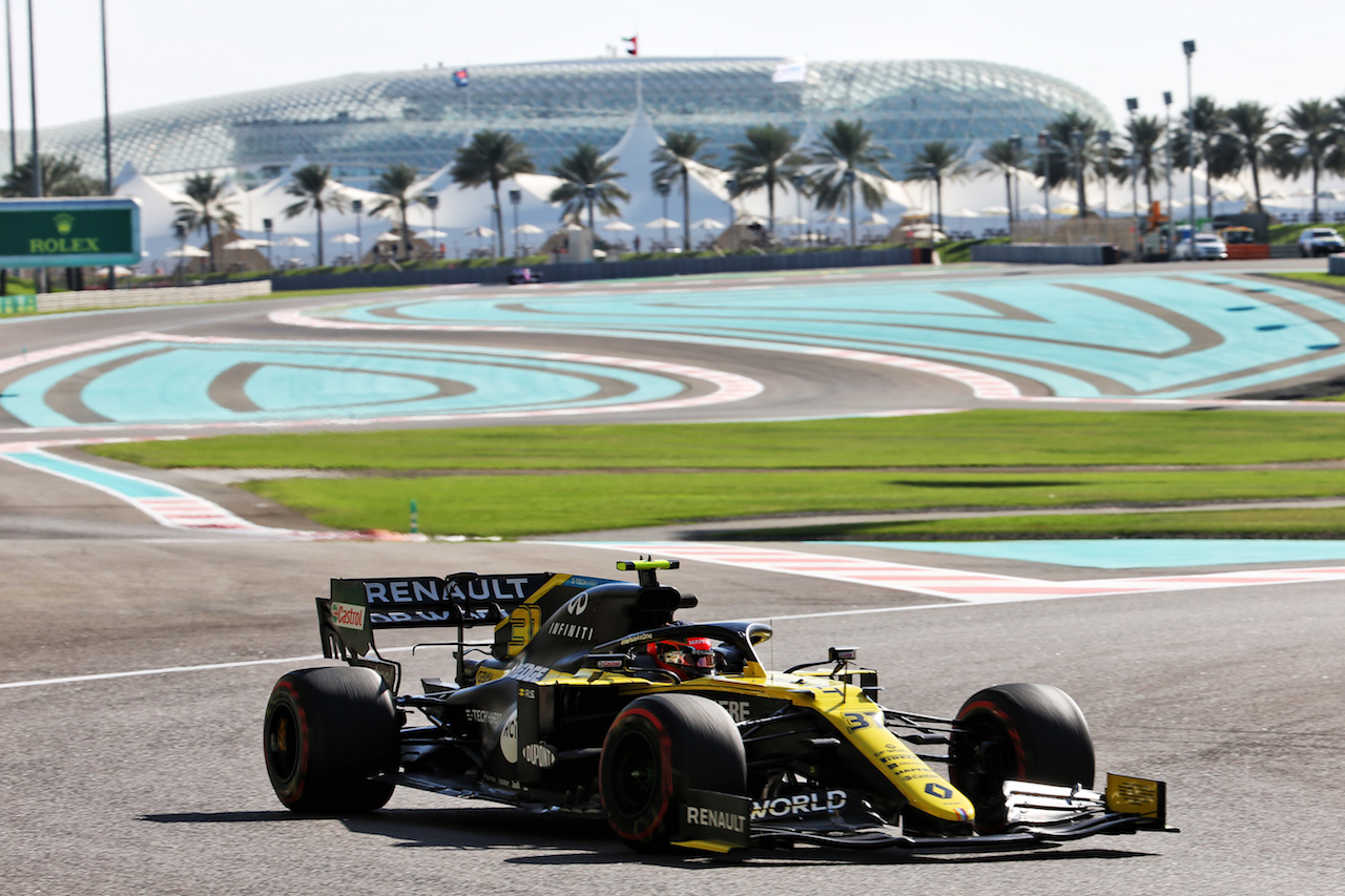 GP ABU DHABI, Esteban Ocon (FRA) Renault F1 Team RS20.
11.12.2020. Formula 1 World Championship, Rd 17, Abu Dhabi Grand Prix, Yas Marina Circuit, Abu Dhabi, Practice Day.
- www.xpbimages.com, EMail: requests@xpbimages.com © Copyright: Batchelor / XPB Images