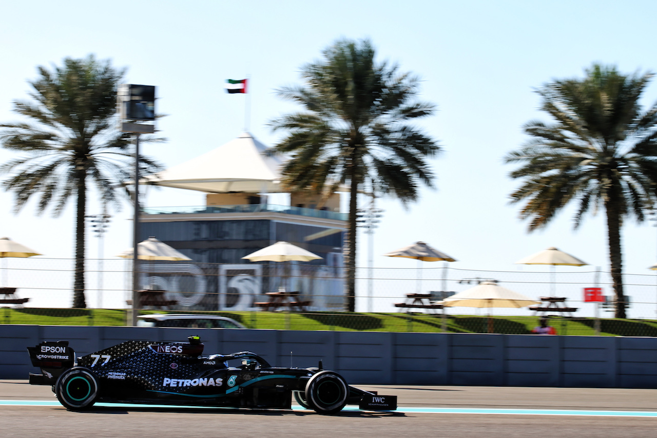 GP ABU DHABI, Valtteri Bottas (FIN) Mercedes AMG F1 W11.
11.12.2020. Formula 1 World Championship, Rd 17, Abu Dhabi Grand Prix, Yas Marina Circuit, Abu Dhabi, Practice Day.
- www.xpbimages.com, EMail: requests@xpbimages.com © Copyright: Batchelor / XPB Images