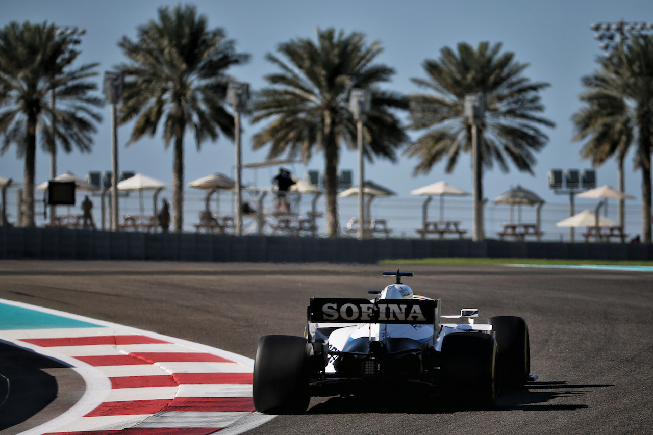 GP ABU DHABI, George Russell (GBR) Williams Racing FW43.
11.12.2020. Formula 1 World Championship, Rd 17, Abu Dhabi Grand Prix, Yas Marina Circuit, Abu Dhabi, Practice Day.
- www.xpbimages.com, EMail: requests@xpbimages.com © Copyright: Batchelor / XPB Images