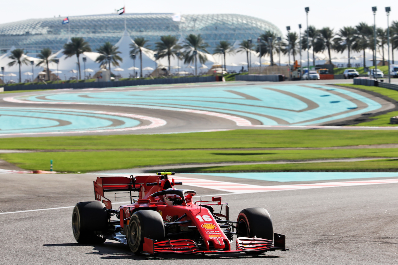 GP ABU DHABI, Charles Leclerc (MON) Ferrari SF1000.
11.12.2020. Formula 1 World Championship, Rd 17, Abu Dhabi Grand Prix, Yas Marina Circuit, Abu Dhabi, Practice Day.
- www.xpbimages.com, EMail: requests@xpbimages.com © Copyright: Batchelor / XPB Images