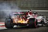 GP ABU DHABI, Kimi Raikkonen (FIN) Alfa Romeo Racing C39 on fire in the second practice session.
11.12.2020. Formula 1 World Championship, Rd 17, Abu Dhabi Grand Prix, Yas Marina Circuit, Abu Dhabi, Practice Day.
- www.xpbimages.com, EMail: requests@xpbimages.com © Copyright: Batchelor / XPB Images