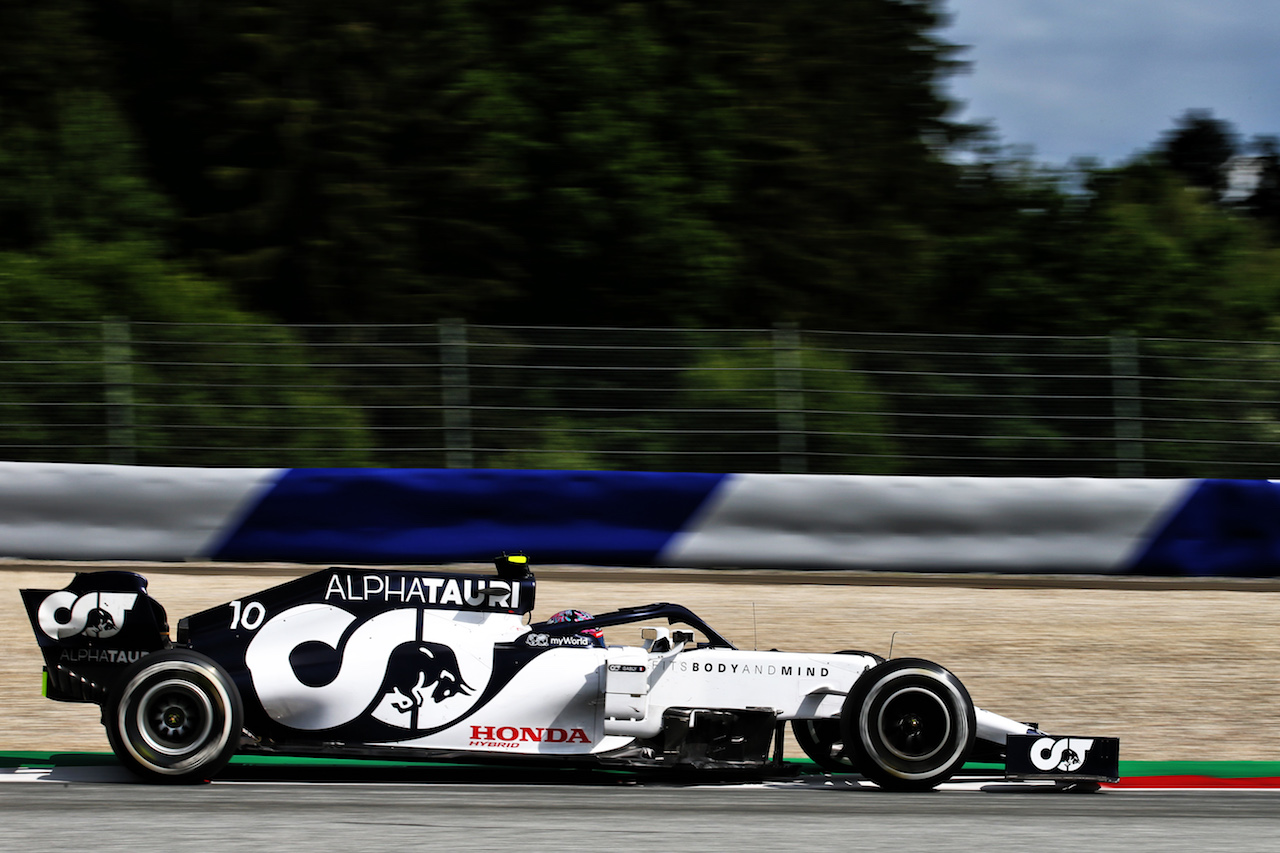 GP AUSTRIA, Pierre Gasly (FRA) AlphaTauri AT01.
03.07.2020. Formula 1 World Championship, Rd 1, Austrian Grand Prix, Spielberg, Austria, Practice Day.
- www.xpbimages.com, EMail: requests@xpbimages.com © Copyright: Batchelor / XPB Images