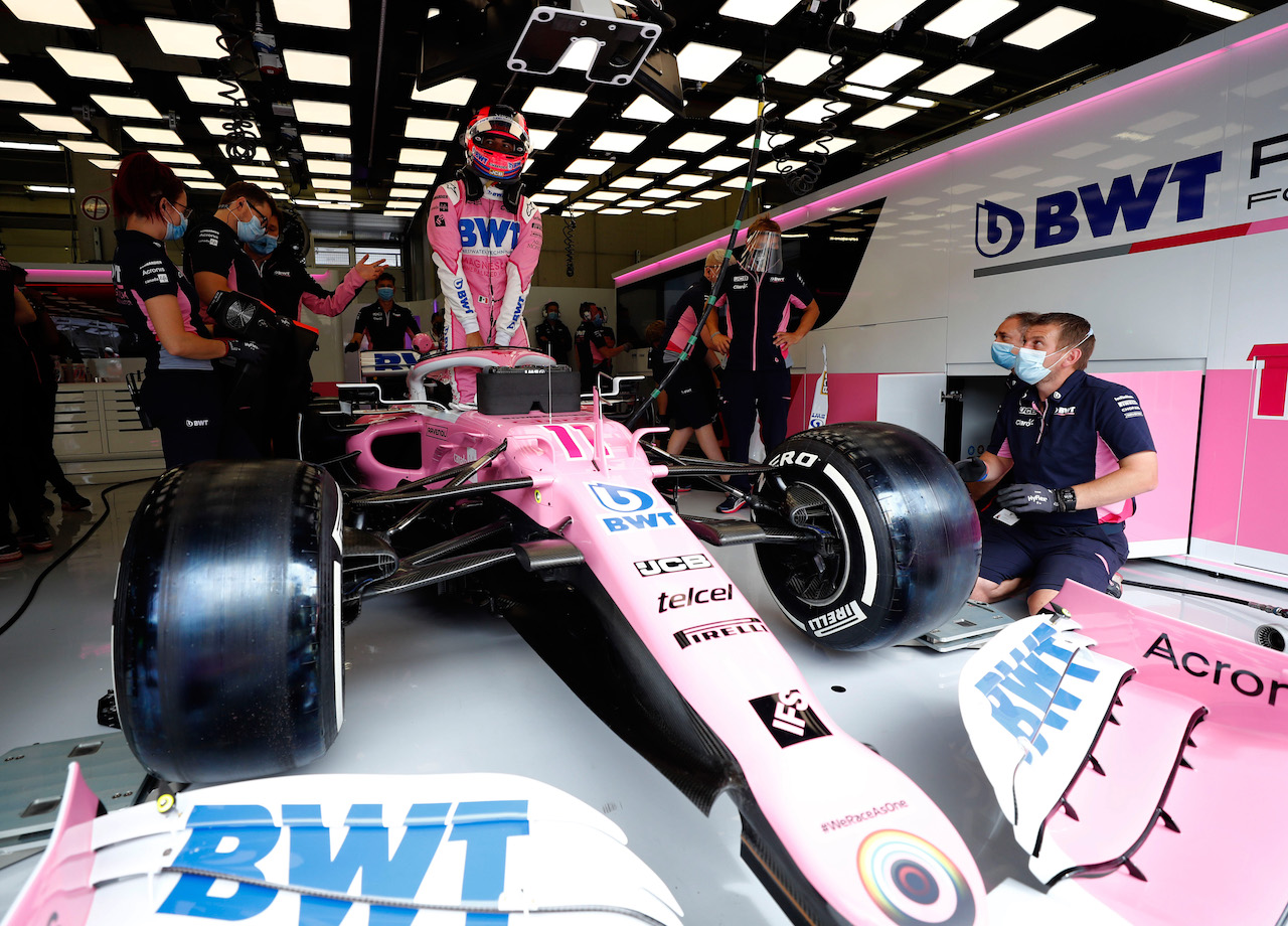 GP AUSTRIA, Sergio Perez (MEX) Racing Point F1 Team RP19.
03.07.2020. Formula 1 World Championship, Rd 1, Austrian Grand Prix, Spielberg, Austria, Practice Day.
- www.xpbimages.com, EMail: requests@xpbimages.com - copy of publication required for printed pictures. Every used picture is fee-liable. © Copyright: FIA Pool Image for Editorial Use Only