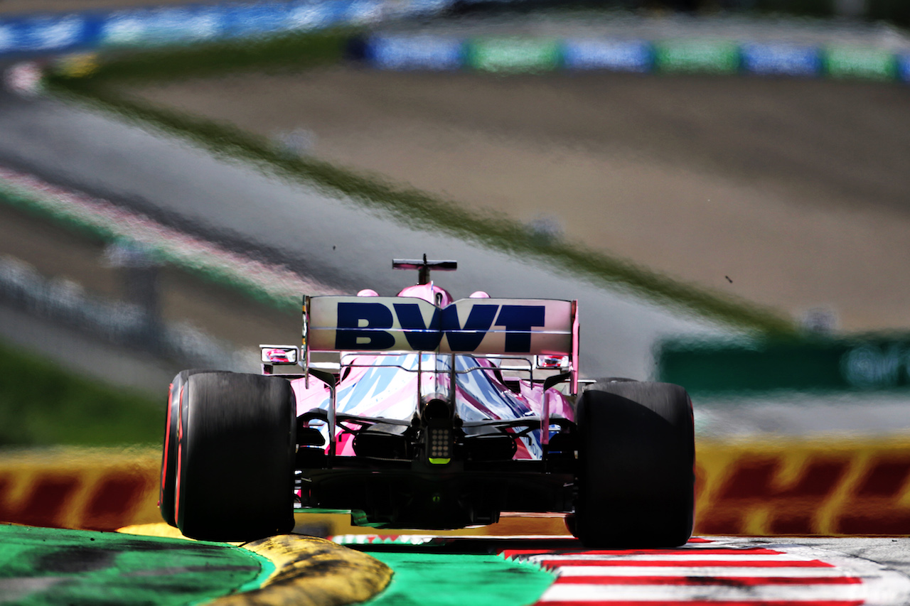 GP AUSTRIA, Sergio Perez (MEX) Racing Point F1 Team RP19.
03.07.2020. Formula 1 World Championship, Rd 1, Austrian Grand Prix, Spielberg, Austria, Practice Day.
- www.xpbimages.com, EMail: requests@xpbimages.com © Copyright: Charniaux / XPB Images