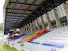 GP AUSTRIA, Circuit Atmosfera - empty grandstand.
03.07.2020. Formula 1 World Championship, Rd 1, Austrian Grand Prix, Spielberg, Austria, Practice Day.
- www.xpbimages.com, EMail: requests@xpbimages.com © Copyright: Charniaux / XPB Images