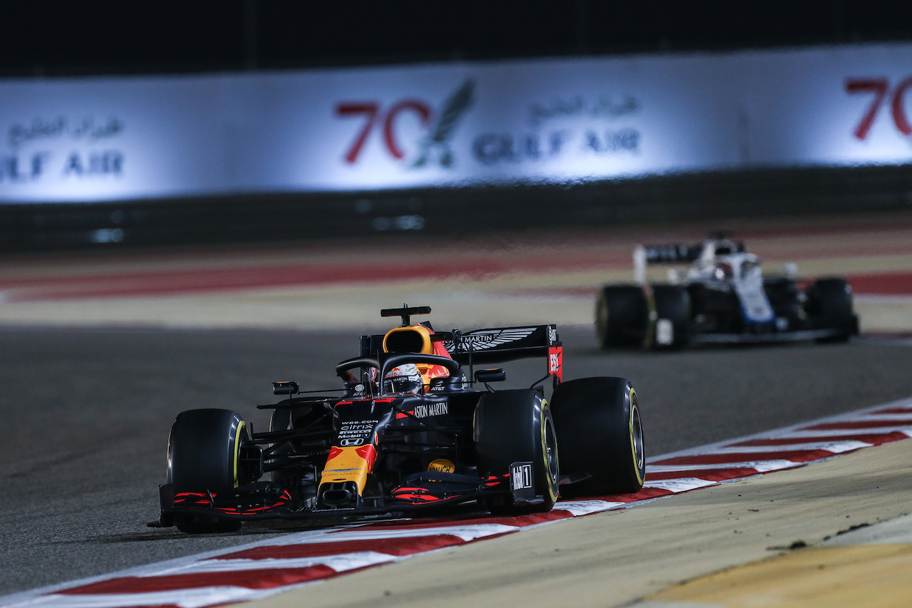 GP BAHRAIN, Max Verstappen (NLD) Red Bull Racing RB16.
29.11.2020. Formula 1 World Championship, Rd 15, Bahrain Grand Prix, Sakhir, Bahrain, Gara Day.
- www.xpbimages.com, EMail: requests@xpbimages.com © Copyright: Moy / XPB Images