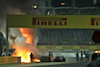 GP BAHRAIN, Romain Grosjean (FRA) is pulled clear of his burning Haas VF-20 by Dr Ian Roberts (GBR) FIA Doctor at the partenza of the race.
29.11.2020. Formula 1 World Championship, Rd 15, Bahrain Grand Prix, Sakhir, Bahrain, Gara Day.
- www.xpbimages.com, EMail: requests@xpbimages.com © Copyright: Batchelor / XPB Images