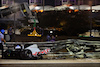 GP BAHRAIN, The heavily damaged Haas F1 Team VF-20 of Romain Grosjean (FRA) Haas F1 Team after crashed at the partenza of the race e exploded into flames, destroying the armco barrier.
29.11.2020. Formula 1 World Championship, Rd 15, Bahrain Grand Prix, Sakhir, Bahrain, Gara Day.
- www.xpbimages.com, EMail: requests@xpbimages.com © Copyright: Batchelor / XPB Images