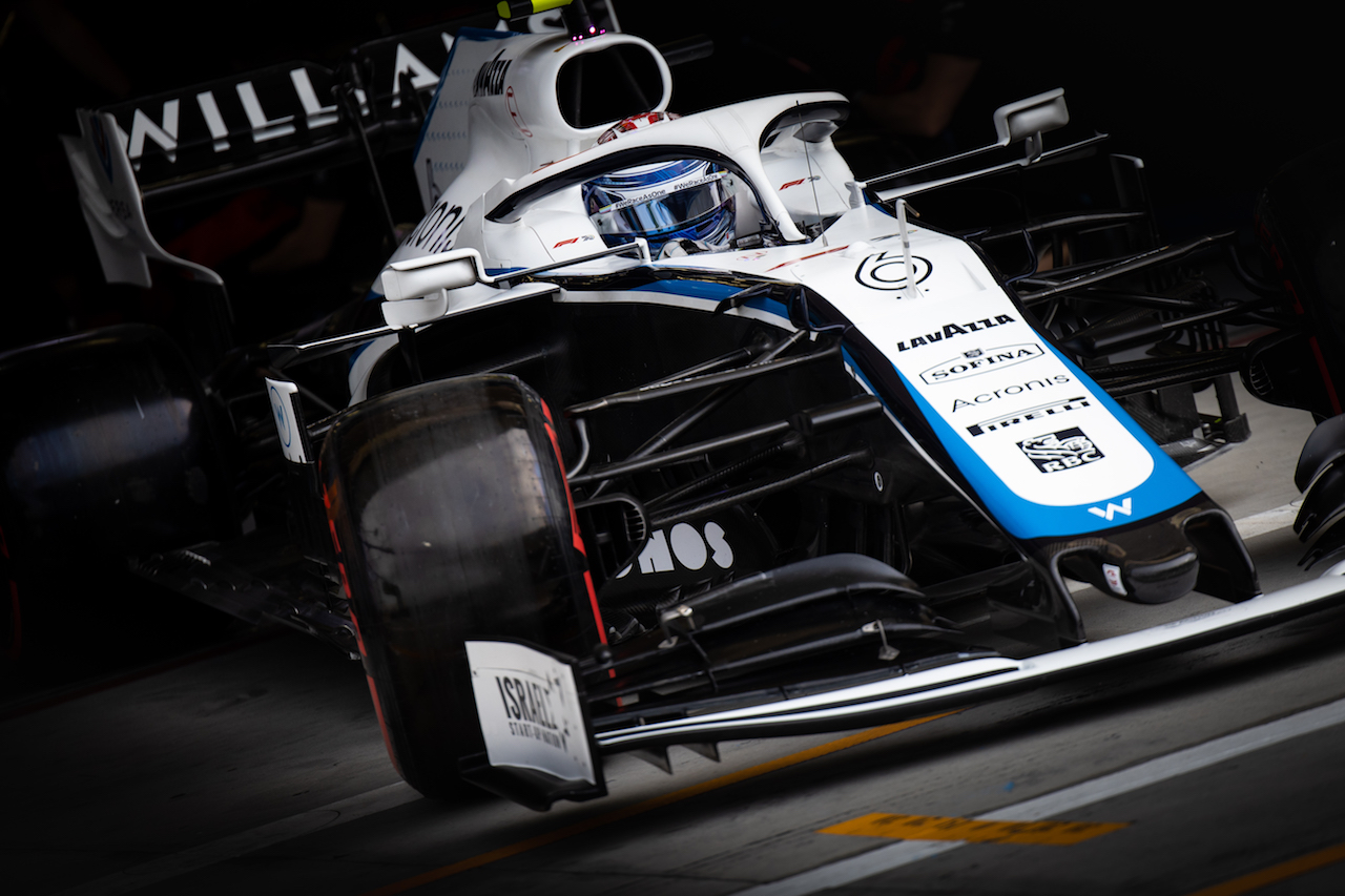 GP BAHRAIN, Nicholas Latifi (CDN) Williams Racing FW43.
28.11.2020. Formula 1 World Championship, Rd 15, Bahrain Grand Prix, Sakhir, Bahrain, Qualifiche Day.
- www.xpbimages.com, EMail: requests@xpbimages.com © Copyright: Bearne / XPB Images