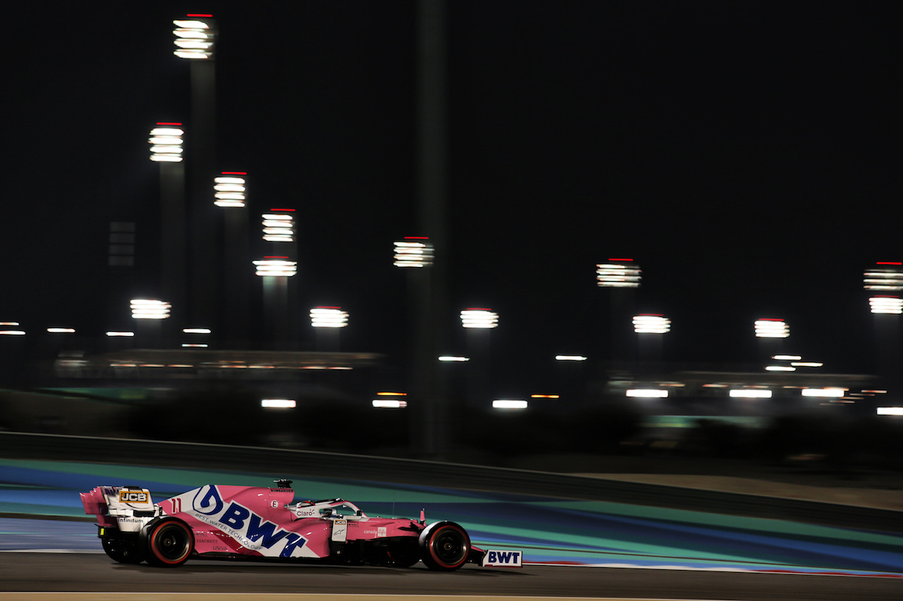 GP BAHRAIN, Sergio Perez (MEX) Racing Point F1 Team RP19.
27.11.2020. Formula 1 World Championship, Rd 15, Bahrain Grand Prix, Sakhir, Bahrain, Practice Day
- www.xpbimages.com, EMail: requests@xpbimages.com © Copyright: Batchelor / XPB Images