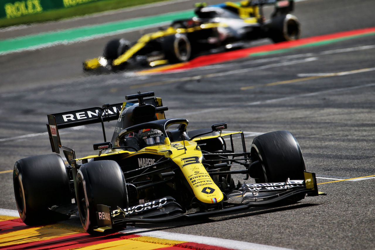 GP BELGIO, Daniel Ricciardo (AUS) Renault F1 Team RS20.
30.08.2020. Formula 1 World Championship, Rd 7, Belgian Grand Prix, Spa Francorchamps, Belgium, Gara Day.
- www.xpbimages.com, EMail: requests@xpbimages.com © Copyright: Batchelor / XPB Images