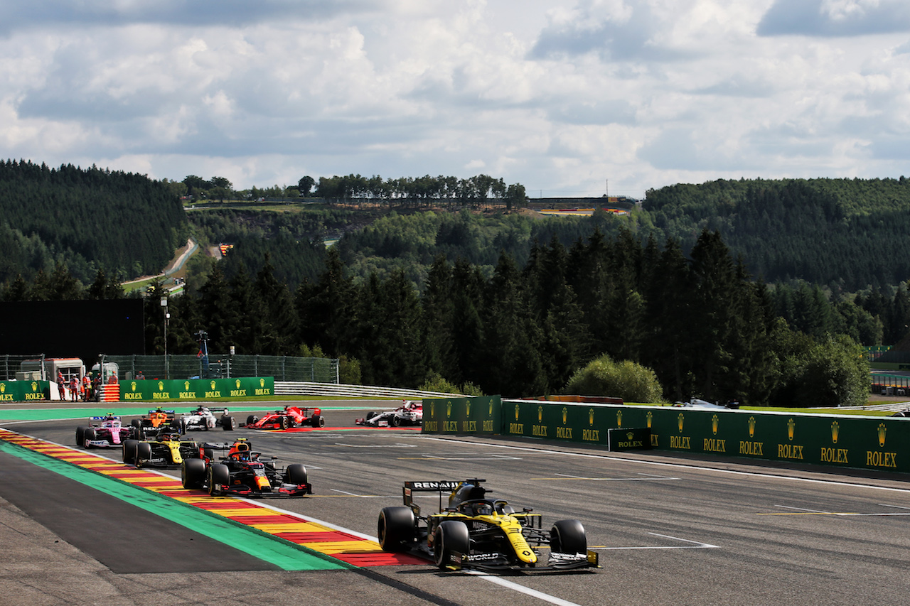 GP BELGIO, Daniel Ricciardo (AUS) Renault F1 Team RS20.
30.08.2020. Formula 1 World Championship, Rd 7, Belgian Grand Prix, Spa Francorchamps, Belgium, Gara Day.
- www.xpbimages.com, EMail: requests@xpbimages.com © Copyright: Batchelor / XPB Images