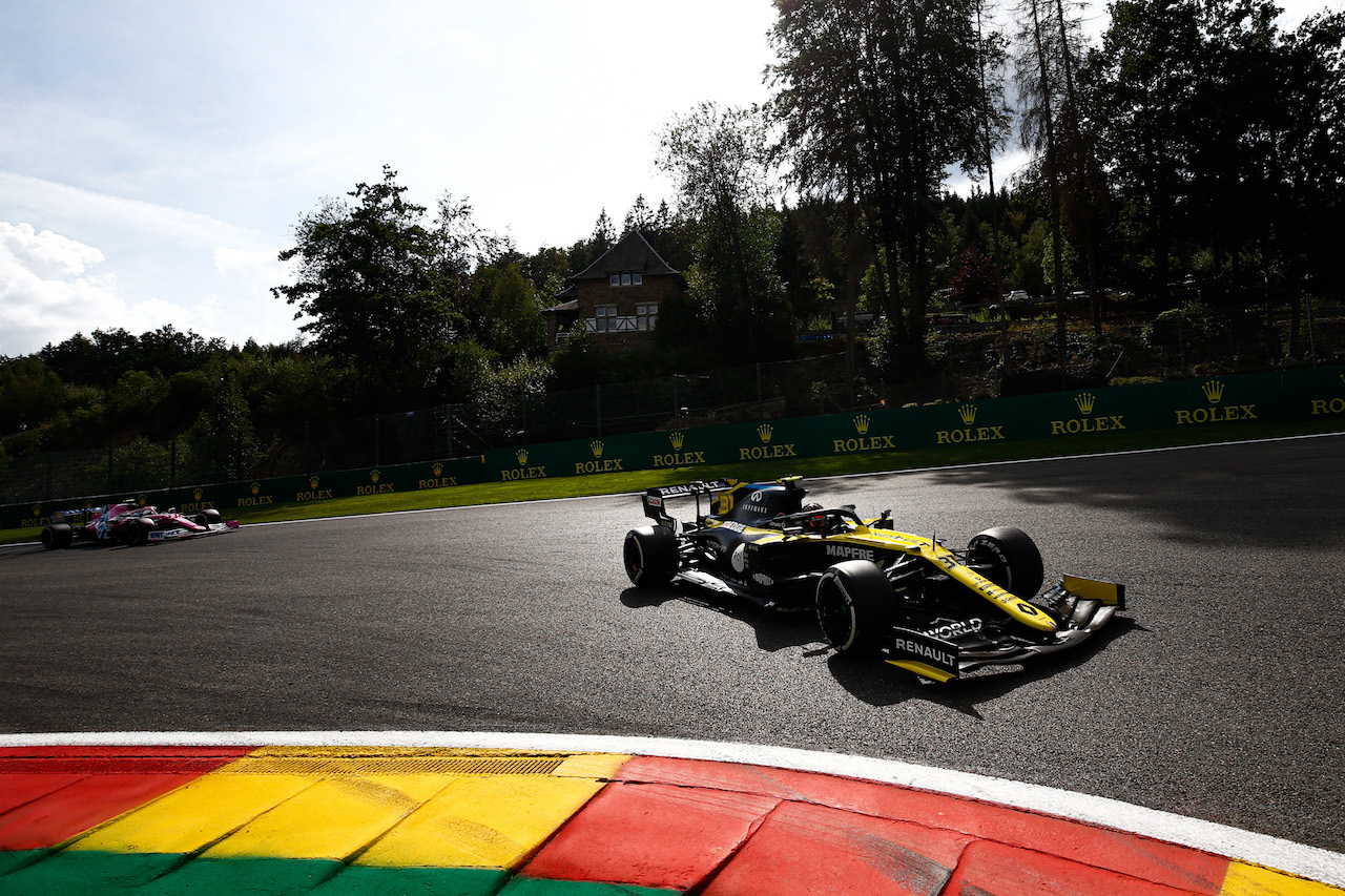GP BELGIO, Esteban Ocon (FRA) Renault F1 Team RS20.
30.08.2020. Formula 1 World Championship, Rd 7, Belgian Grand Prix, Spa Francorchamps, Belgium, Gara Day.
- www.xpbimages.com, EMail: requests@xpbimages.com - copy of publication required for printed pictures. Every used picture is fee-liable. © Copyright: FIA Pool Image for Editorial Use Only