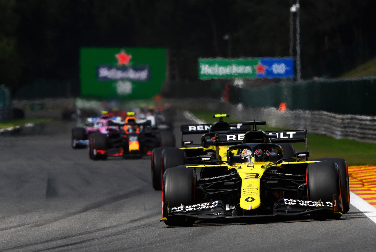 GP BELGIO, Daniel Ricciardo (AUS) Renault F1 Team RS20.
30.08.2020. Formula 1 World Championship, Rd 7, Belgian Grand Prix, Spa Francorchamps, Belgium, Gara Day.
- www.xpbimages.com, EMail: requests@xpbimages.com - copy of publication required for printed pictures. Every used picture is fee-liable. © Copyright: FIA Pool Image for Editorial Use Only