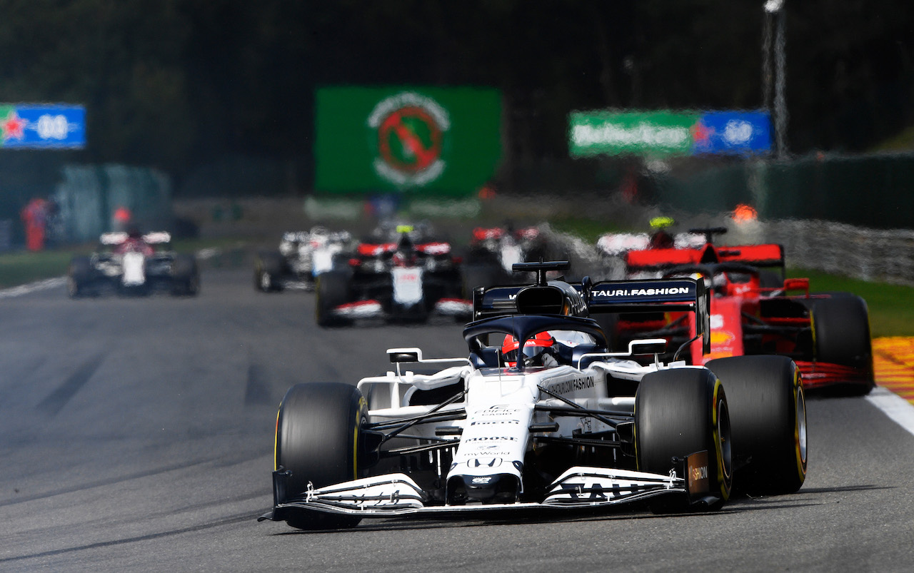 GP BELGIO, Daniil Kvyat (RUS) AlphaTauri AT01.
30.08.2020. Formula 1 World Championship, Rd 7, Belgian Grand Prix, Spa Francorchamps, Belgium, Gara Day.
- www.xpbimages.com, EMail: requests@xpbimages.com - copy of publication required for printed pictures. Every used picture is fee-liable. © Copyright: FIA Pool Image for Editorial Use Only