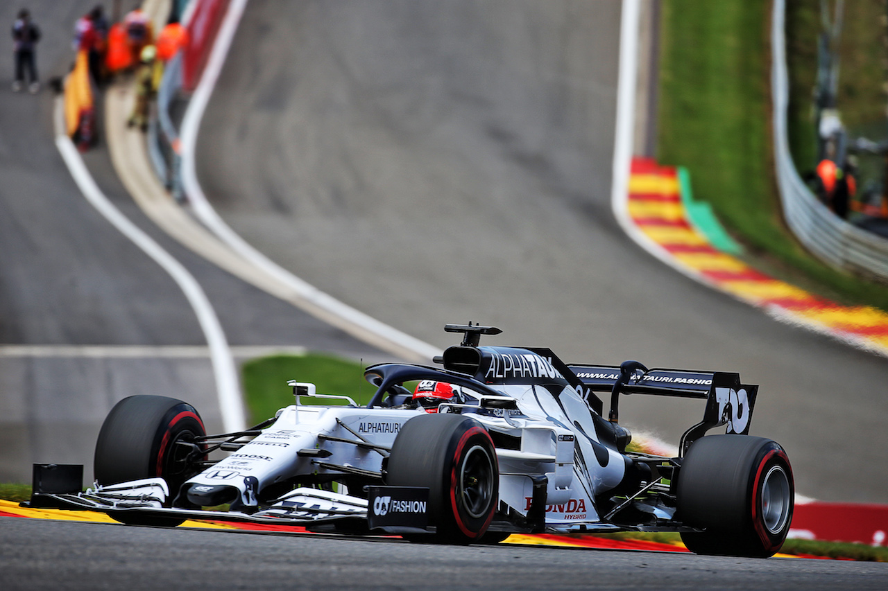 GP BELGIO, Daniil Kvyat (RUS) AlphaTauri AT01.
29.08.2020. Formula 1 World Championship, Rd 7, Belgian Grand Prix, Spa Francorchamps, Belgium, Qualifiche Day.
- www.xpbimages.com, EMail: requests@xpbimages.com © Copyright: Batchelor / XPB Images