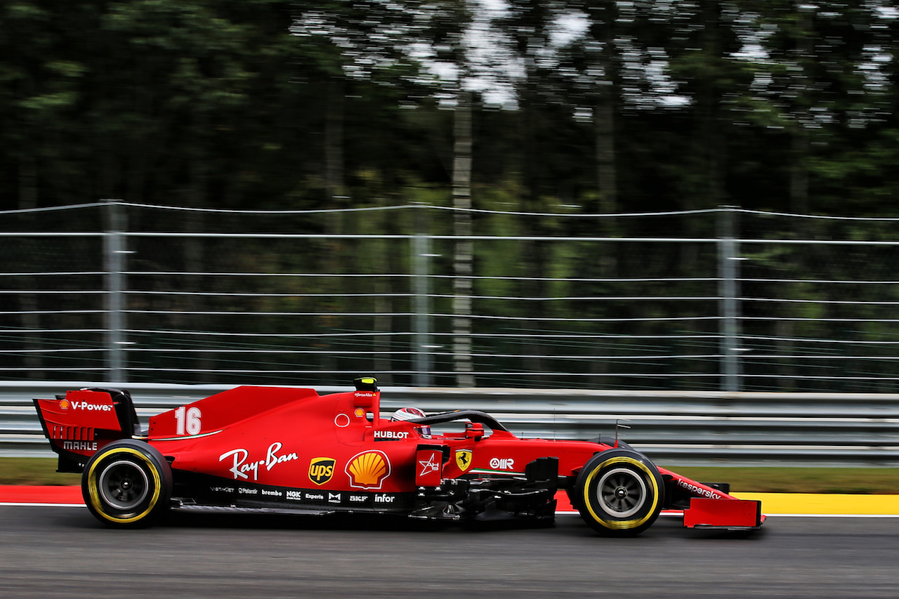 GP BELGIO, Charles Leclerc (MON) Ferrari SF1000.
28.08.2020. Formula 1 World Championship, Rd 7, Belgian Grand Prix, Spa Francorchamps, Belgium, Practice Day.
- www.xpbimages.com, EMail: requests@xpbimages.com © Copyright: Batchelor / XPB Images