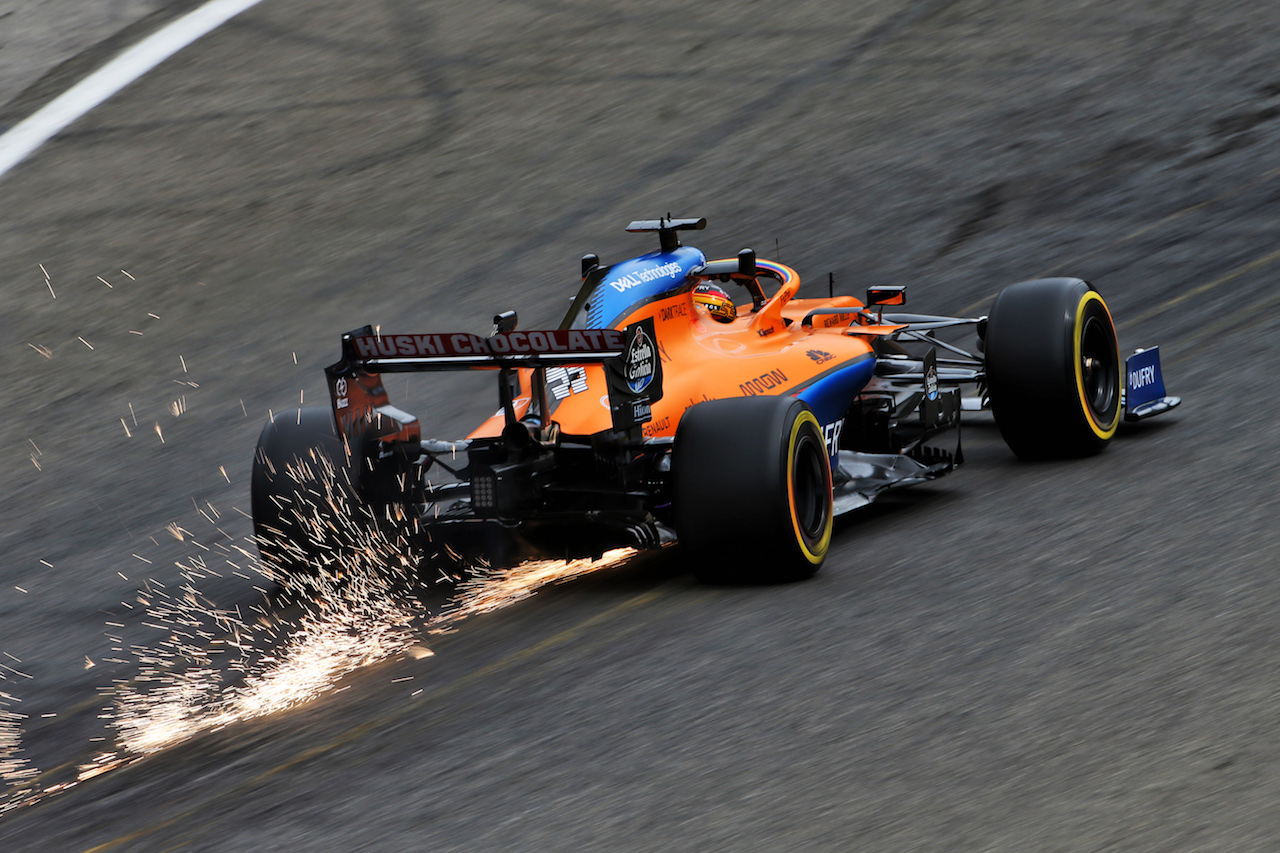 GP BELGIO, Carlos Sainz Jr (ESP) McLaren MCL35.
28.08.2020. Formula 1 World Championship, Rd 7, Belgian Grand Prix, Spa Francorchamps, Belgium, Practice Day.
- www.xpbimages.com, EMail: requests@xpbimages.com - copy of publication required for printed pictures. Every used picture is fee-liable. © Copyright: Charniaux / XPB Images