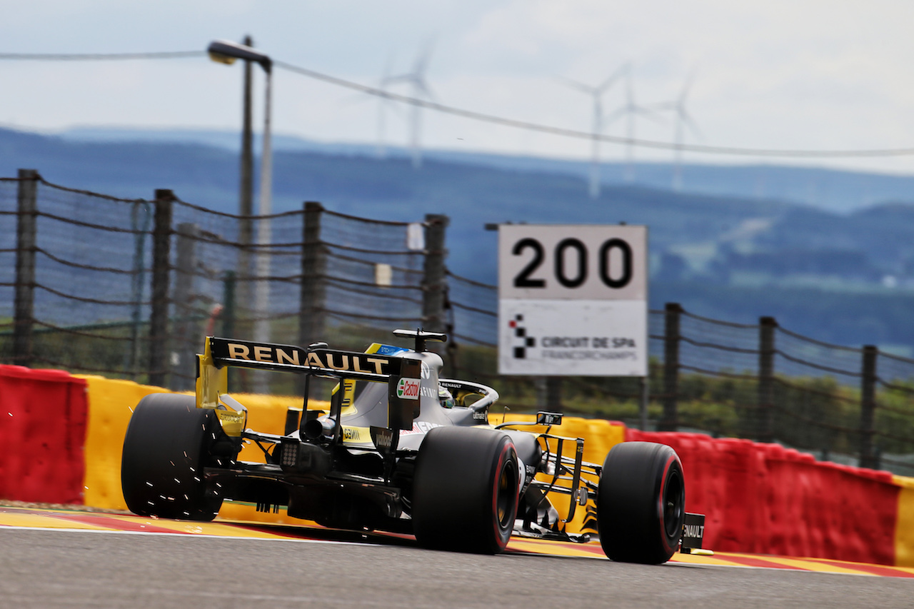 GP BELGIO, Daniel Ricciardo (AUS) Renault F1 Team RS20.
28.08.2020. Formula 1 World Championship, Rd 7, Belgian Grand Prix, Spa Francorchamps, Belgium, Practice Day.
- www.xpbimages.com, EMail: requests@xpbimages.com © Copyright: Batchelor / XPB Images