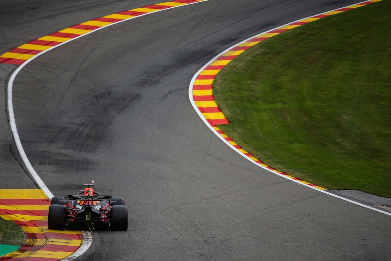 GP BELGIO, Max Verstappen (NLD), Red Bull Racing 
28.08.2020. Formula 1 World Championship, Rd 7, Belgian Grand Prix, Spa Francorchamps, Belgium, Practice Day.
- www.xpbimages.com, EMail: requests@xpbimages.com - copy of publication required for printed pictures. Every used picture is fee-liable. ¬© Copyright: Charniaux / XPB Images