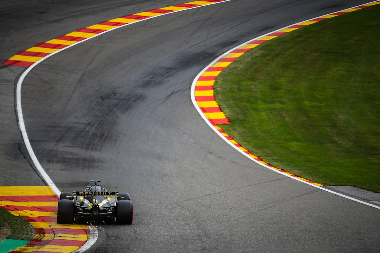 GP BELGIO, Daniel Ricciardo (AUS), Renault F1 Team 
28.08.2020. Formula 1 World Championship, Rd 7, Belgian Grand Prix, Spa Francorchamps, Belgium, Practice Day.
- www.xpbimages.com, EMail: requests@xpbimages.com - copy of publication required for printed pictures. Every used picture is fee-liable. ¬© Copyright: Charniaux / XPB Images