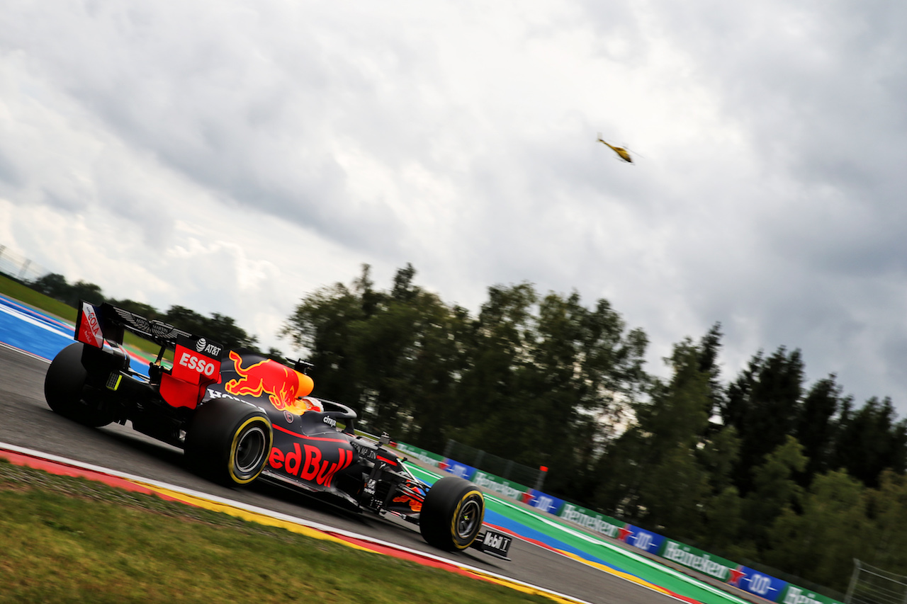 GP BELGIO, Max Verstappen (NLD) Red Bull Racing RB16.
28.08.2020. Formula 1 World Championship, Rd 7, Belgian Grand Prix, Spa Francorchamps, Belgium, Practice Day.
- www.xpbimages.com, EMail: requests@xpbimages.com © Copyright: Batchelor / XPB Images