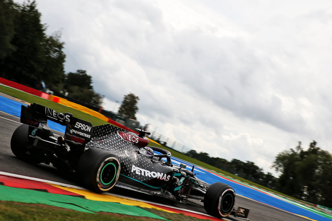 GP BELGIO, Lewis Hamilton (GBR) Mercedes AMG F1 W11.
28.08.2020. Formula 1 World Championship, Rd 7, Belgian Grand Prix, Spa Francorchamps, Belgium, Practice Day.
- www.xpbimages.com, EMail: requests@xpbimages.com © Copyright: Batchelor / XPB Images