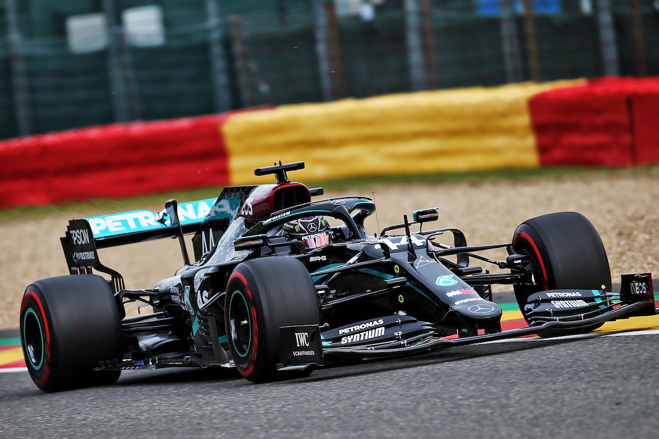 GP BELGIO, Lewis Hamilton (GBR) Mercedes AMG F1 W11.
28.08.2020. Formula 1 World Championship, Rd 7, Belgian Grand Prix, Spa Francorchamps, Belgium, Practice Day.
- www.xpbimages.com, EMail: requests@xpbimages.com © Copyright: Batchelor / XPB Images