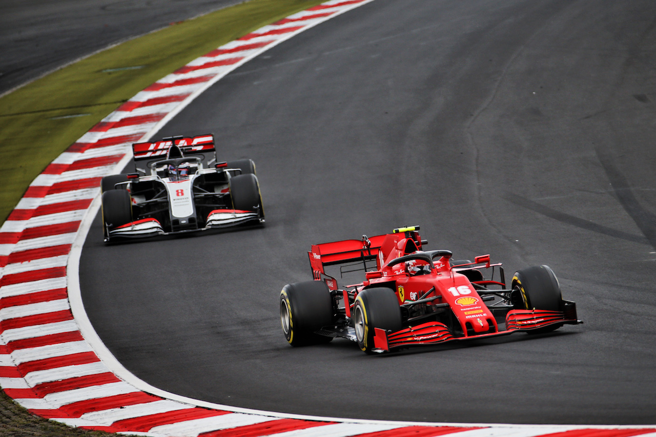GP EIFEL, Charles Leclerc (MON) Ferrari SF1000.
11.10.2020. Formula 1 World Championship, Rd 11, Eifel Grand Prix, Nurbugring, Germany, Gara Day.
- www.xpbimages.com, EMail: requests@xpbimages.com © Copyright: Batchelor / XPB Images