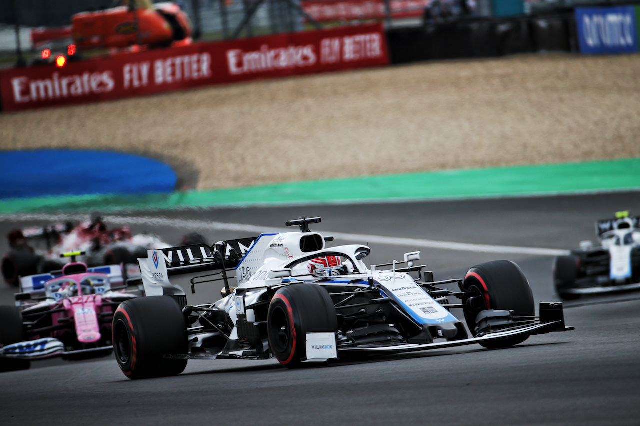 GP EIFEL, George Russell (GBR) Williams Racing FW43.
11.10.2020. Formula 1 World Championship, Rd 11, Eifel Grand Prix, Nurbugring, Germany, Gara Day.
- www.xpbimages.com, EMail: requests@xpbimages.com © Copyright: Batchelor / XPB Images