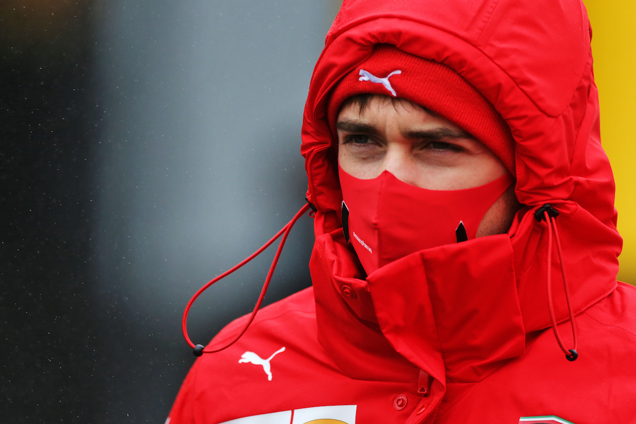 GP EIFEL, Charles Leclerc (MON) Ferrari.
09.10.2020. Formula 1 World Championship, Rd 11, Eifel Grand Prix, Nurbugring, Germany, Practice Day.
- www.xpbimages.com, EMail: requests@xpbimages.com © Copyright: Moy / XPB Images