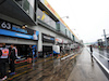 GP EIFEL, Williams Racing pit garages in the wet first practice session.
09.10.2020. Formula 1 World Championship, Rd 11, Eifel Grand Prix, Nurbugring, Germany, Practice Day.
- www.xpbimages.com, EMail: requests@xpbimages.com © Copyright: Bearne / XPB Images