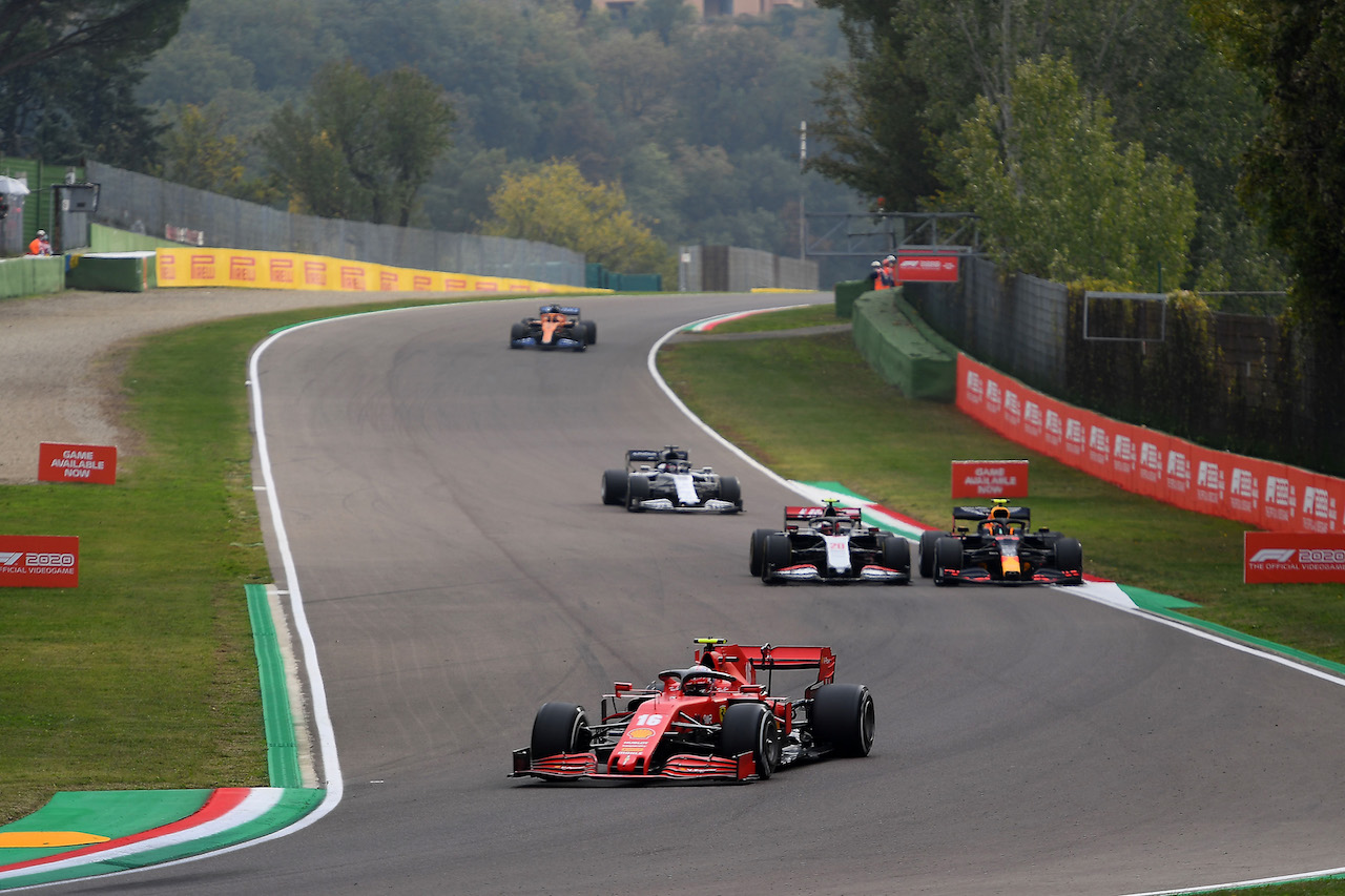 GP EMILIA ROMAGNA, Charles Leclerc (MON) Ferrari SF1000.
01.11.2020. Formula 1 World Championship, Rd 13, Emilia Romagna Grand Prix, Imola, Italy, Gara Day.
- www.xpbimages.com, EMail: requests@xpbimages.com © Copyright: FIA Pool Image for Editorial Use Only