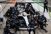 GP EMILIA ROMAGNA, George Russell (GBR) Williams Racing FW43 makes a pit stop.
01.11.2020. Formula 1 World Championship, Rd 13, Emilia Romagna Grand Prix, Imola, Italy, Gara Day.
- www.xpbimages.com, EMail: requests@xpbimages.com © Copyright: Bearne / XPB Images
