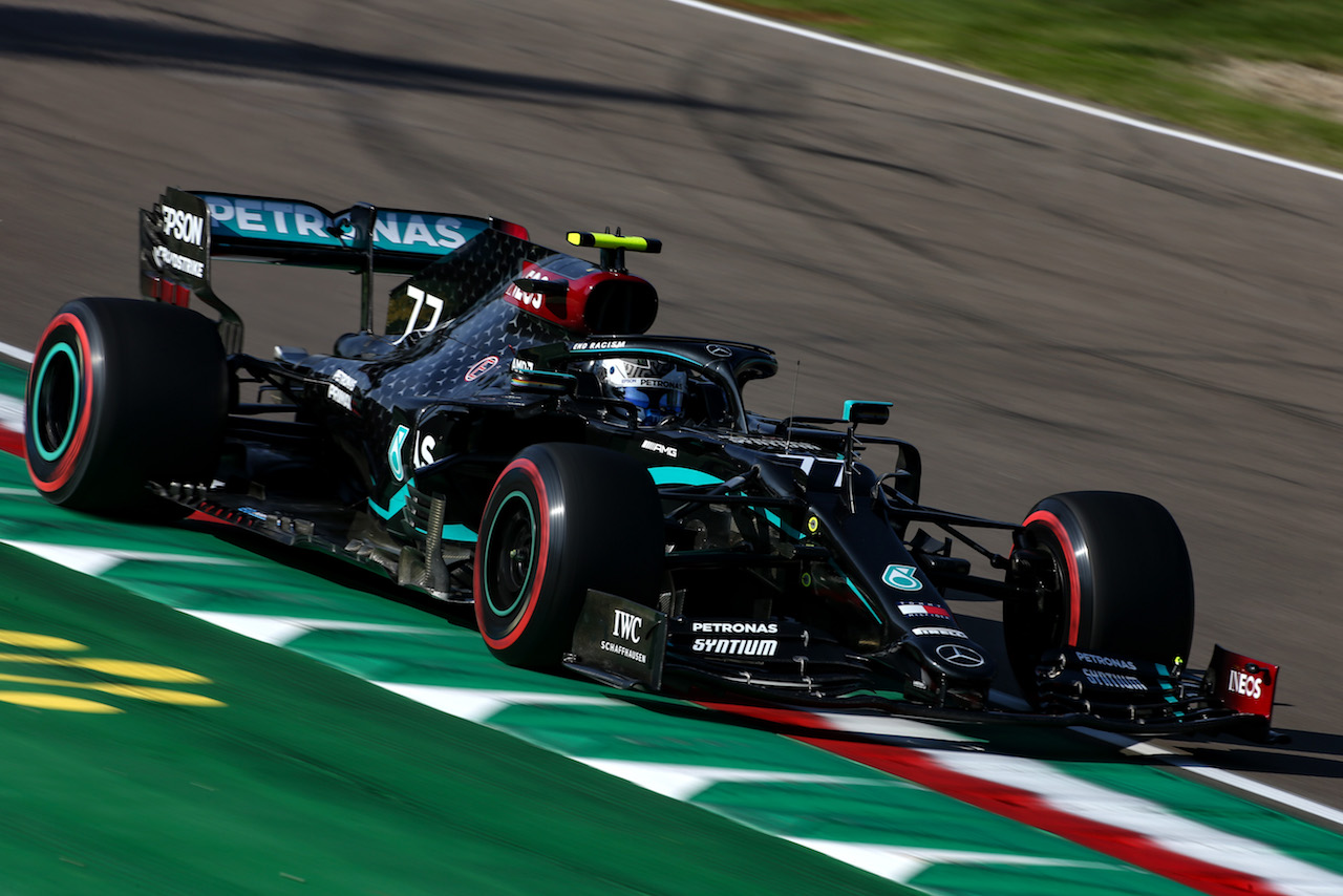 GP EMILIA ROMAGNA, Valtteri Bottas (FIN), Mercedes AMG F1 
31.10.2020. Formula 1 World Championship, Rd 13, Emilia Romagna Grand Prix, Imola, Italy, Qualifiche Day.
- www.xpbimages.com, EMail: requests@xpbimages.com © Copyright: Charniaux / XPB Images