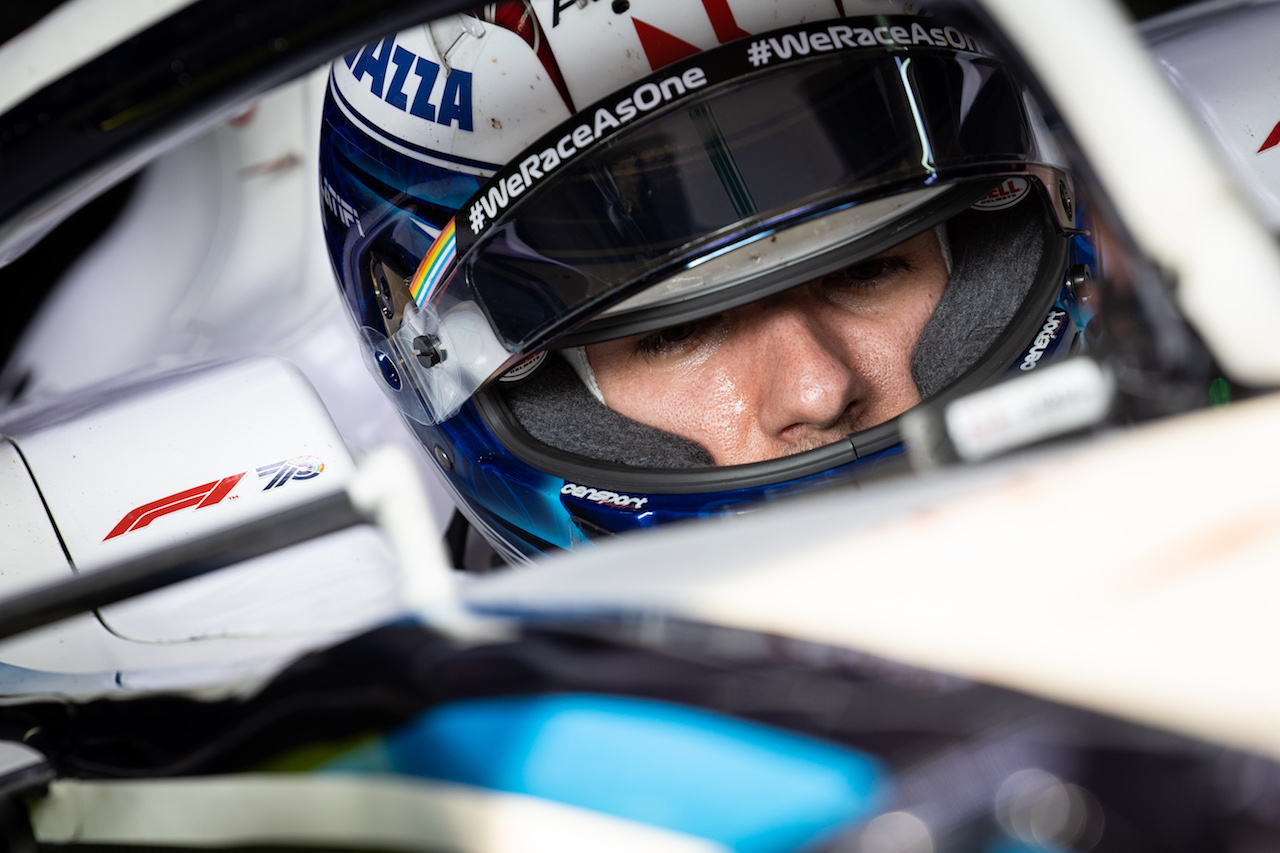 GP EMILIA ROMAGNA, Nicholas Latifi (CDN) Williams Racing FW43.
31.10.2020. Formula 1 World Championship, Rd 13, Emilia Romagna Grand Prix, Imola, Italy, Qualifiche Day.
- www.xpbimages.com, EMail: requests@xpbimages.com © Copyright: Bearne / XPB Images